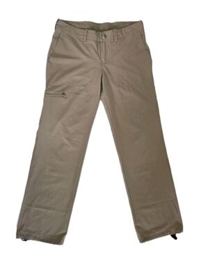 Patagonia Womens Happy Hike Pants Size 2 Tan Outdoor Hiking Drawstring